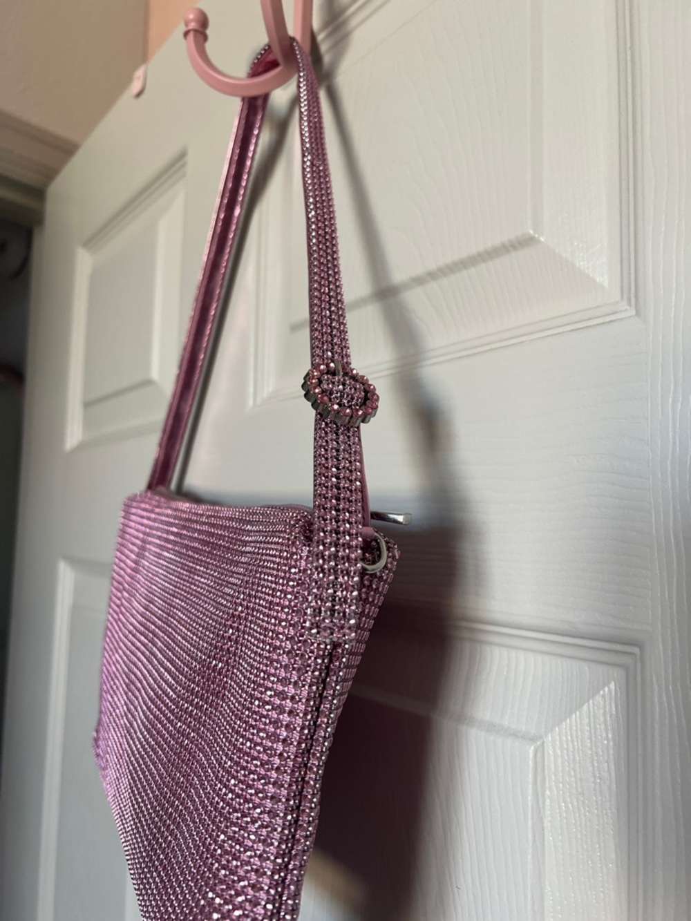 Pink Rhinestone Bag (NWOT) - Picture 8 of 9